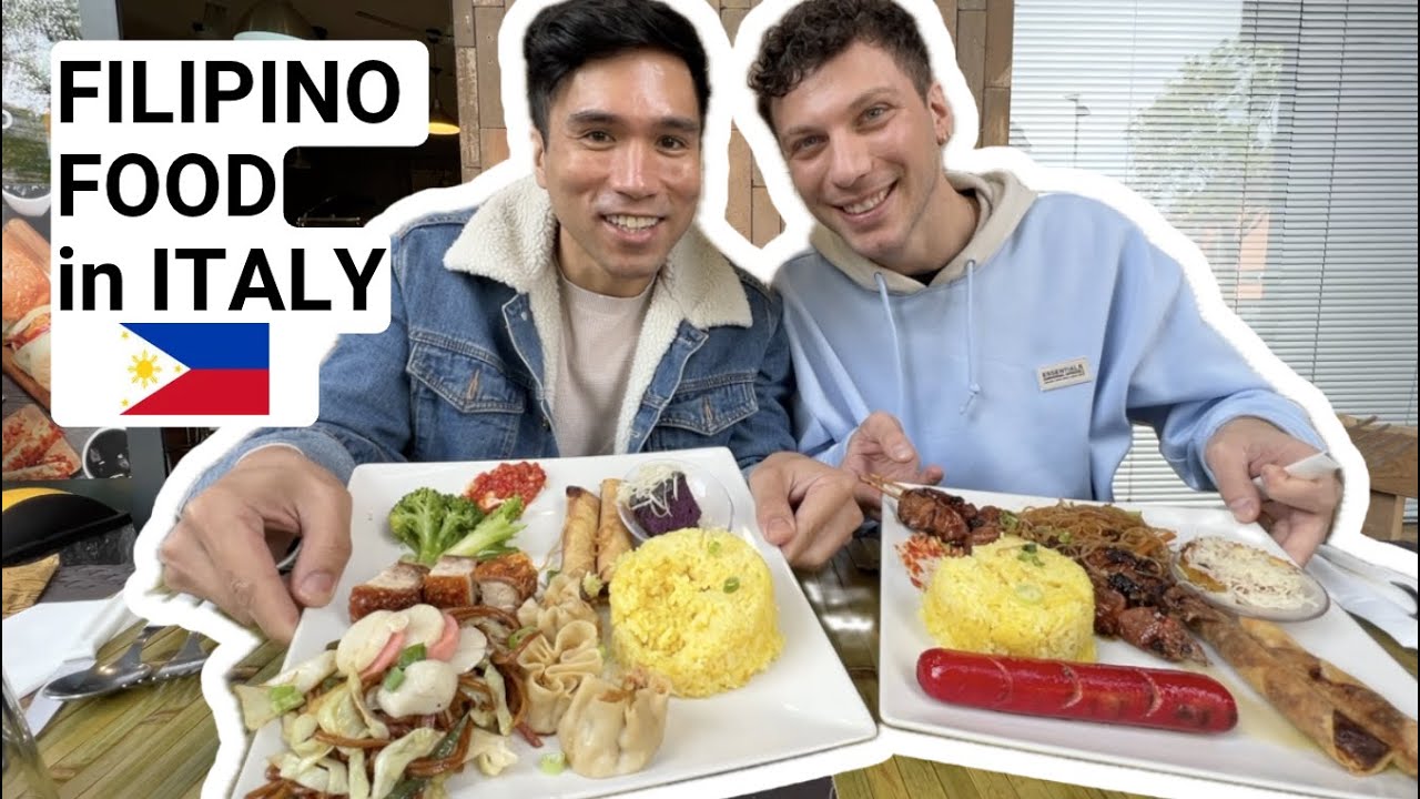 Пробуем филиппинскую еду в Италии