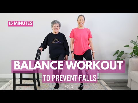 15 Min Balance Workout | Stability Challenge for Seniors