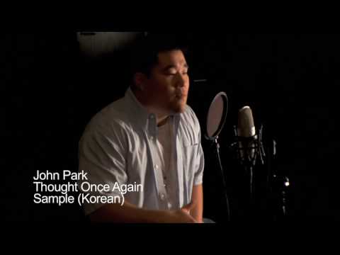 John Park: Thought Once Again Sample (Korean)