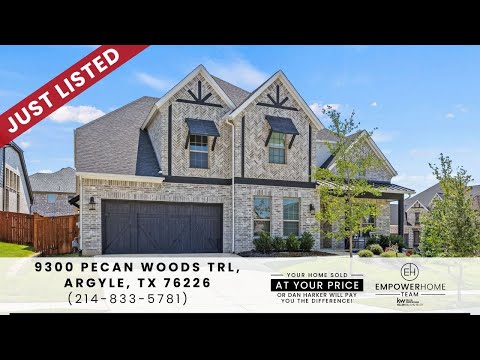 9300 Pecan Woods Trl, Argyle, TX home video tour