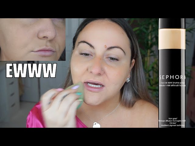 Sephora Perfection MIST AIRBRUSH FOUNDATION REVIEW! 