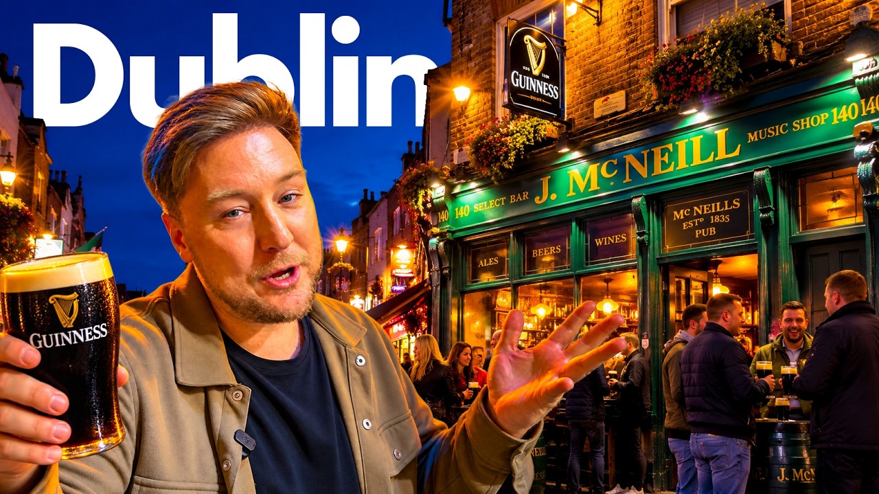 We Tried a CHEAP Pub Crawl in Dublin… Is It Even Possible?! 🇮🇪🍺