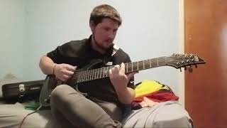 8-string drop D halved at E, D-A-D-A-D-G-B-E