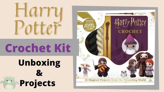 Book review Official HP crochet Wizardry by Lee Sartoriy 