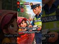 Learn Italian  Traffic Police Conversation Car Signal Violation  #italiaonline #a1italian #a2italian