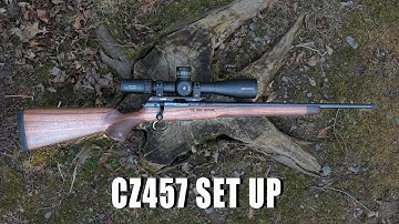 HOW TO Mount a Scope on a Rifle - CZ457 PRS Build