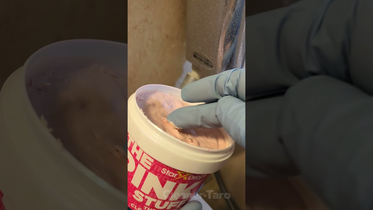 The pink stuff(海外で人気のクリームクレンザー) #cleantok #clean#cleanser