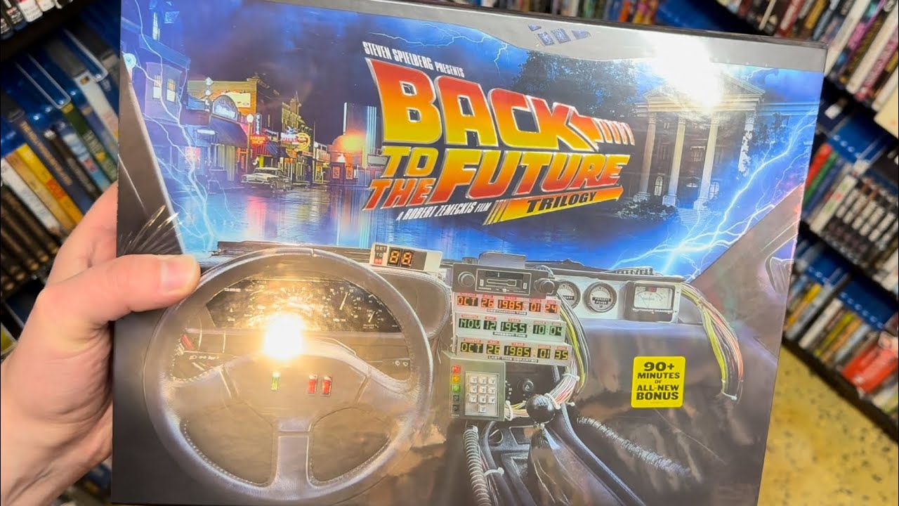 Back to the Future 40th Anniversary 4K Trilogy Steelbook Giftset UNBOXING | TDC 570