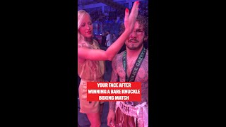 Ash Devenport after his win at BKB 55