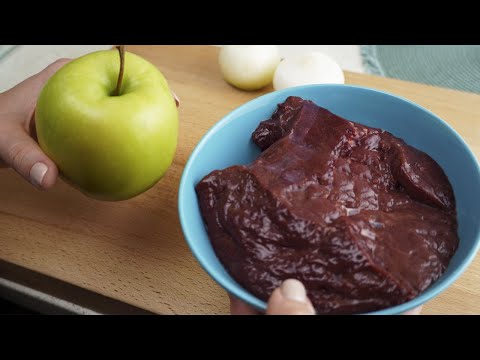 This recipe for tender liver with apple that melts in your mouth will amaze you # 225