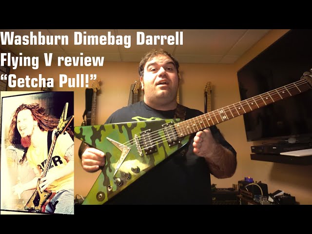 Dimebag's FORGOTTEN signature model | Washburn #dimebagdarrell