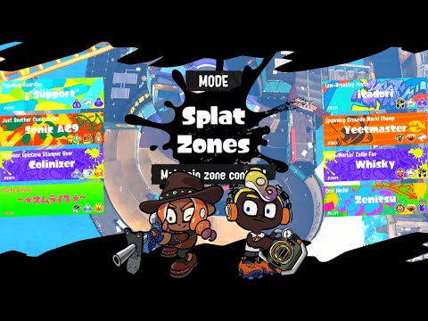 [Splatoon 3] When you have and dont have a "Backline" on your team.