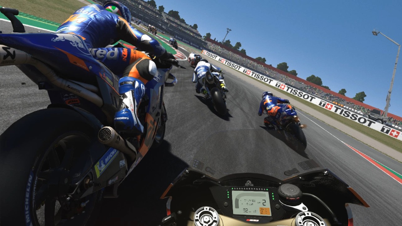 MotoGP 20 in VR race2 UEVR Oculus Rift