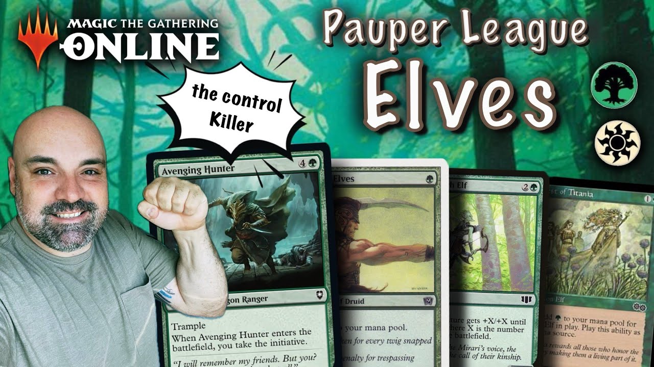 🌳👊 This Deck Won the Pauper Challenge! | Elves [Pauper League]
