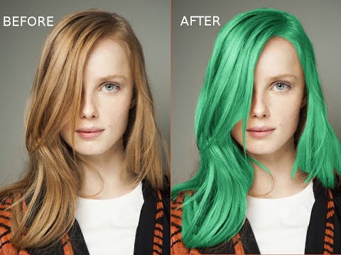 How To Change Hair Color In Gimp