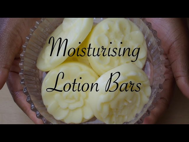 How to Make Lotion Bars