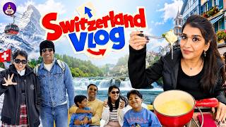 Our Switzerland Adventure Begins! | Snow Mountains | Alps | Waterfalls & Swiss Delights | Priya Pal