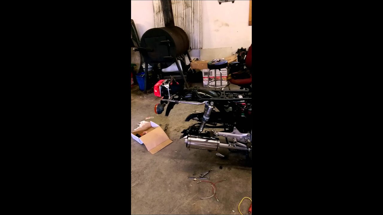 1980 Honda CBX custom homemade mufflers