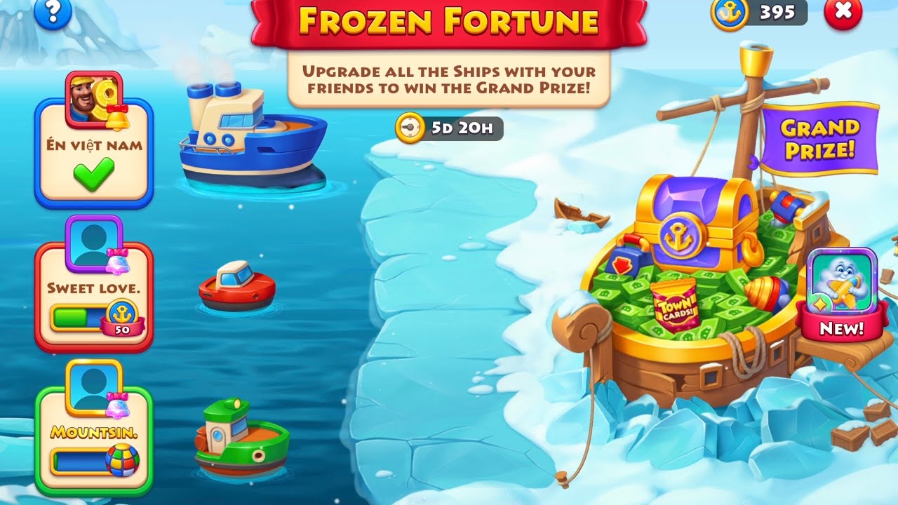Township. 1 hour Match 3 strategy, Disco Clash, tokens for Frozen Fortune.