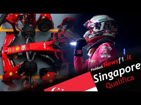 F1 Video Sintesi Qualifiche GP Singapore - Leclerc è sono 5 Pole !