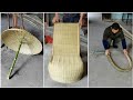 Bamboo crafts  old man make beautiful bamboo crafts  making bamboo products 2021 61