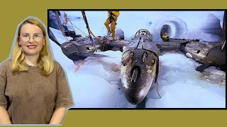 картинка: Эти самолеты пропали в Арктике. А дальше интересно / для глухих