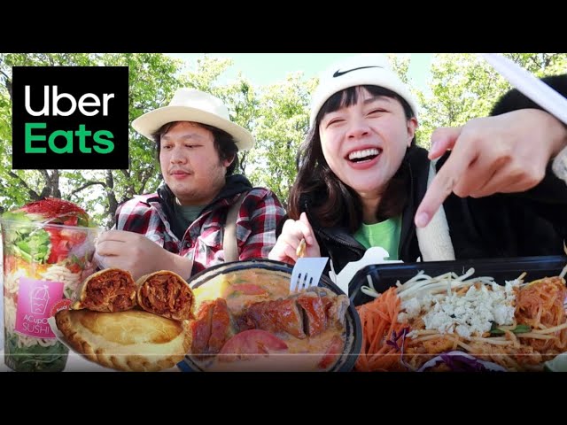 【Uber Eats 外送員休假怒吃什麼？】一餐可吃到8國料理？ 縮圖