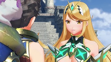 Mythra* Why did you wake me up! . Xenoblade Chronicles 2 .