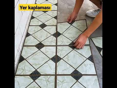 Kendinden yapışkanlı yer