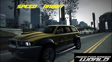 Need for Speed World Offline: NFS World BFH SUV Speed Rabbit Edition Test Drive