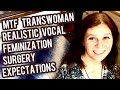 MTF Transwoman realistic vocal feminization surgery expectations - is VFS right for you?