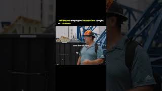 Jeff Bezos employee interaction caught on camera.