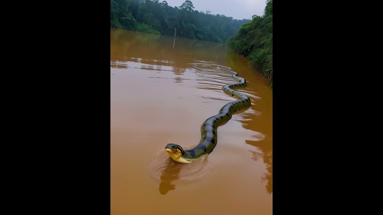 Video captado por dron en la Amazonía boliviana — lo que aparece en el agua sorprendió a todos.