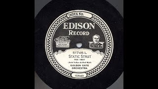 California Ramblers (as Golden Gate Orch) - Static Strut