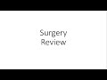 Surgery rapid revision for neet pg  inicet  fmge  next exam