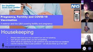 Pregnancy, fertility and COVID-19 vaccination - 18 October 2021