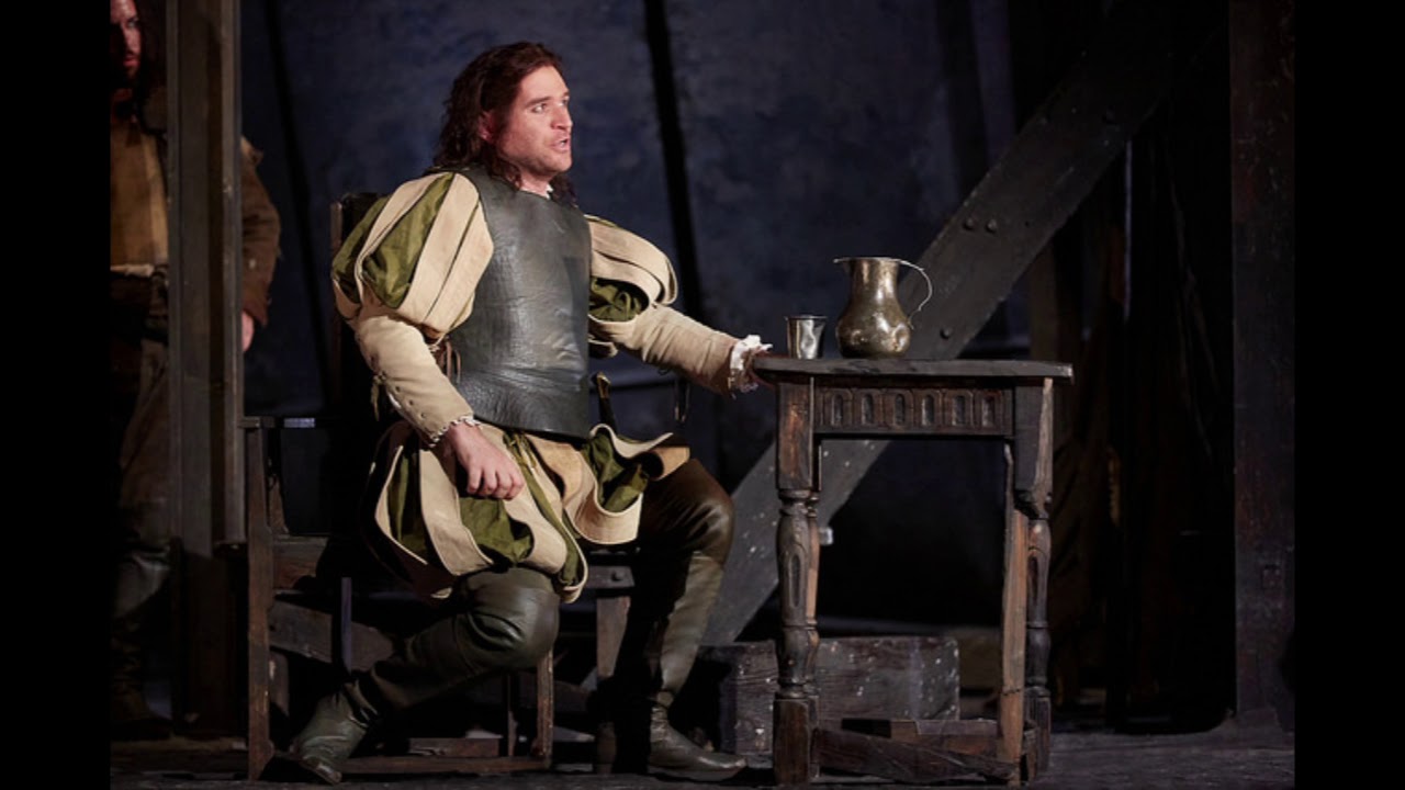 Verdi's Rigoletto:  La donna e mobile reprise, Fabiano, Covent Garden, 2017