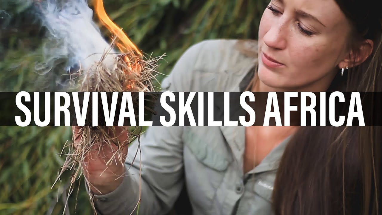 SURVIVAL SKILLS AFRICA The trailer how to survive in the African bush YouTube