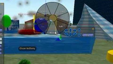 Creating an object in second life