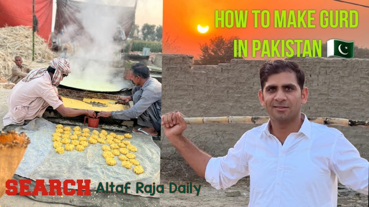 How to make Gurd گڑ in pakistan Punjab must watch #pakistan # ...
