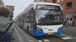 Netherlands, Amsterdam, bus 21 ride from Marnixplein to Solebaystraat