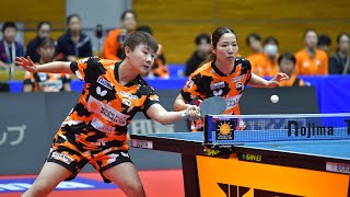 トップおとめピンポンズ名古屋 vs 日本生命レッドエルフ ノジマTリーグ2024-2025 2024年10月27日 感謝と挑戦のTYK体育館【卓球 Tリーグ公式】