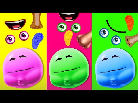 funny-face-painting-|-part-2-|-wonderballs-for-toddlers-by-cartoon-candy