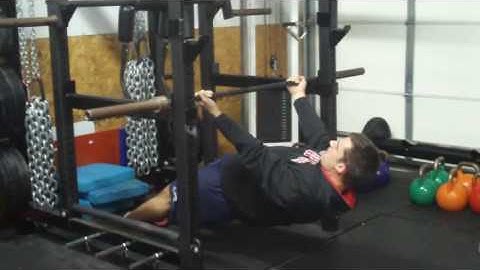 Supinated Grip Inverted Rows