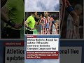 Atletico Madrid vs Arsenal live updates  VAR penalty controversy dominates Champions League semi fin