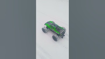 Xmaxx in the snow  #rccommunity #rcworld #subscribe #traxxas #trending