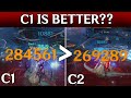 Is c1 stronger than c2  arlecchino c1 vs c2 comparison