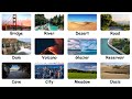 Landscapes  english vocabulary