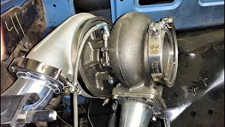 1986 Square Body Chevrolet C30 Dually Turbo LS Swap Project  Part 10  Turbo Drain AN Lines