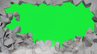 REALISTIC!!! TOP 5 Wall Collapse Green Screen  Sound Effect Included  || by Green Pedia